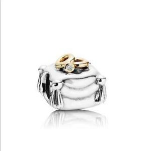 WEDDING RINGS PANDORA CHARM